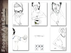 画像3: Foopai ポストカード［シングル（単品）］Foopai Art Cafe (3)